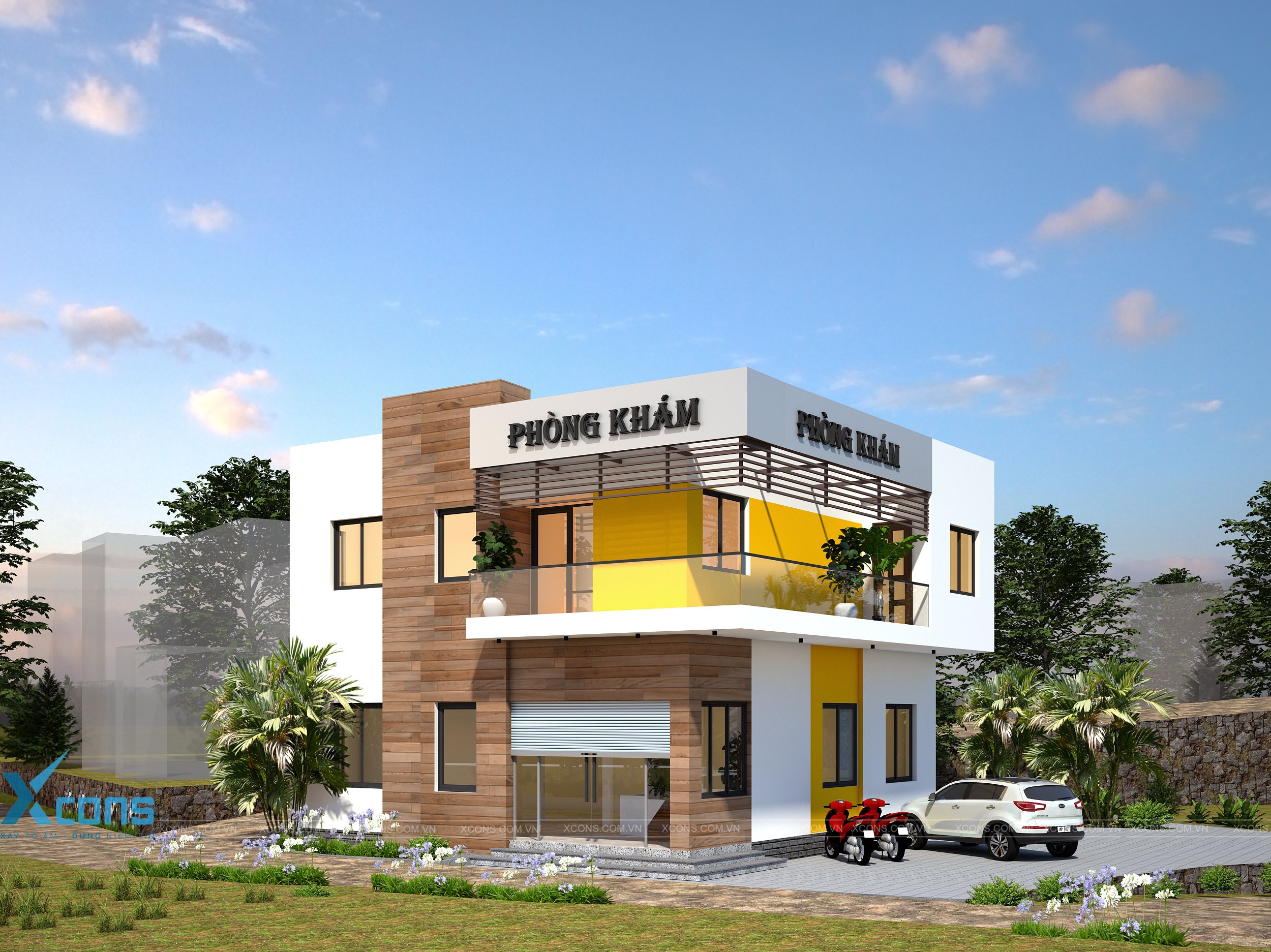 Những mẫu thiết kế phòng khám bệnh đẹp và hiện đại