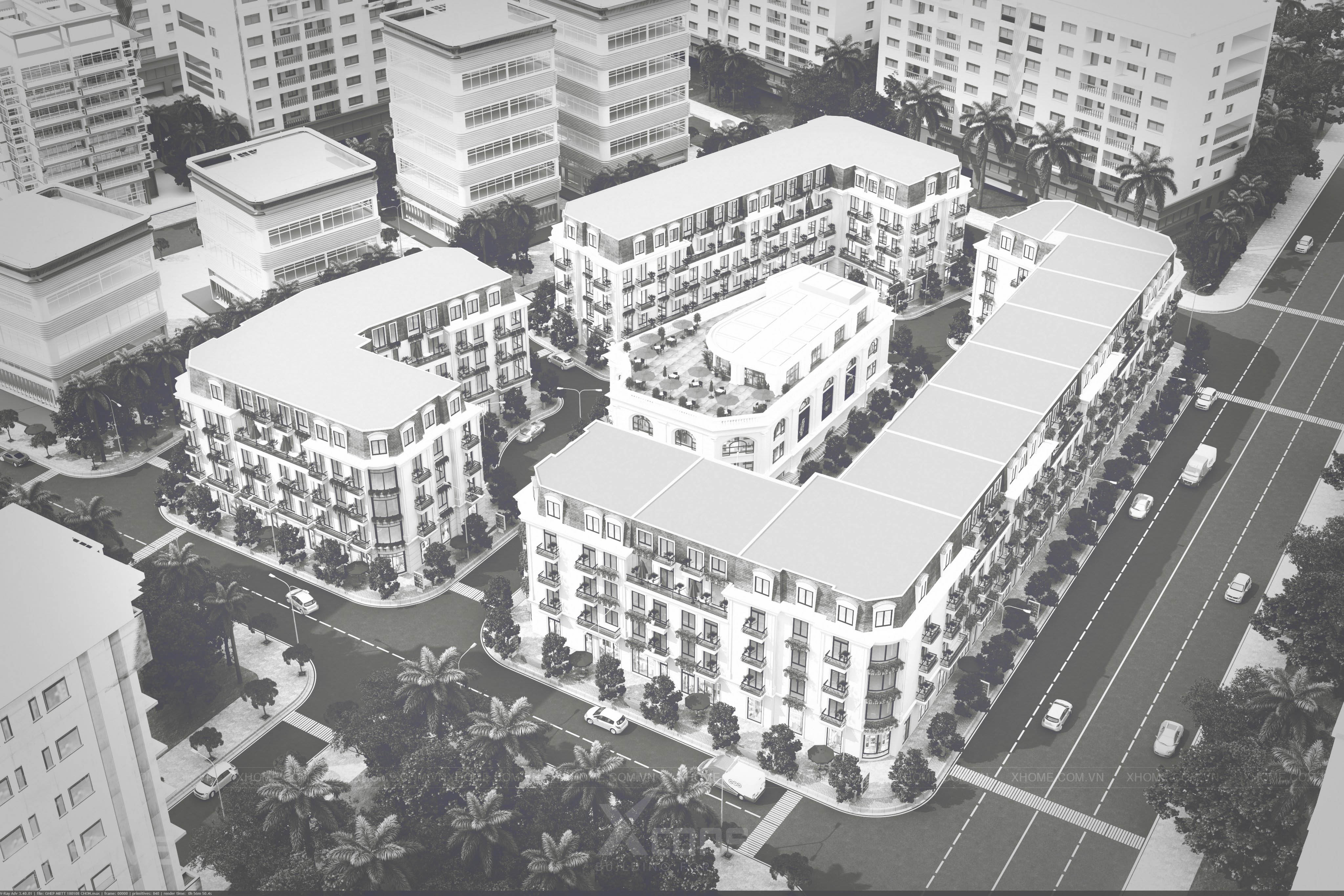 Khu Shophouse Việt Hàn